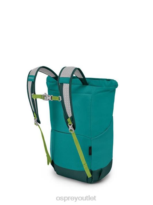 Osprey DAYLITE TOTE PACK EVERYDAY Backpack Unisex ESCAPADE GREEN BAIKAL GREEN PTFP401