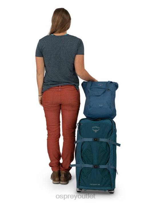 Osprey DAYLITE TOTE PACK EVERYDAY Backpack Unisex MAGNOLIA PRINT JUBILEE BLUE PTFP400