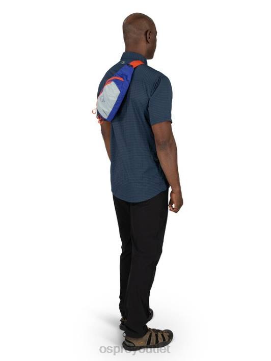 Osprey DAYLITE WAIST EVERYDAY Backpack Unisex SILVER LINING BLUEBERRY PTFP409