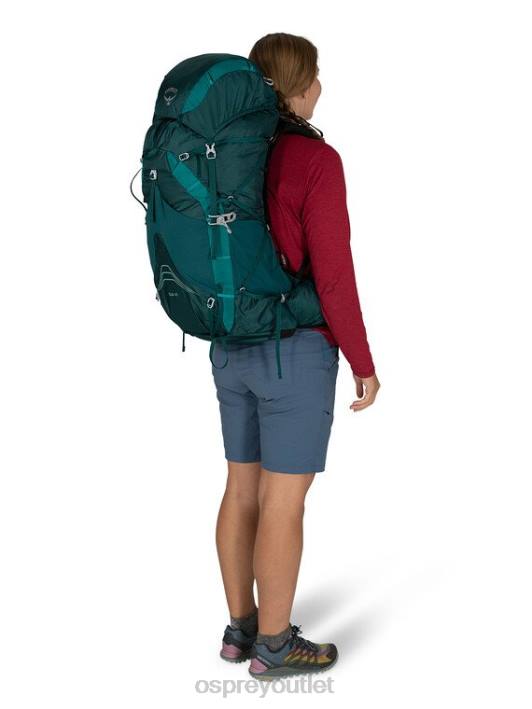 Osprey EJA 48 ULTRALIGHT BACKPACKING Backpack Women CLOUD GREY PTFP30
