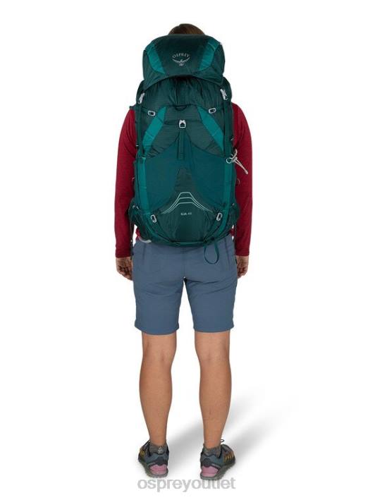 Osprey EJA 48 ULTRALIGHT BACKPACKING Backpack Women CLOUD GREY PTFP30