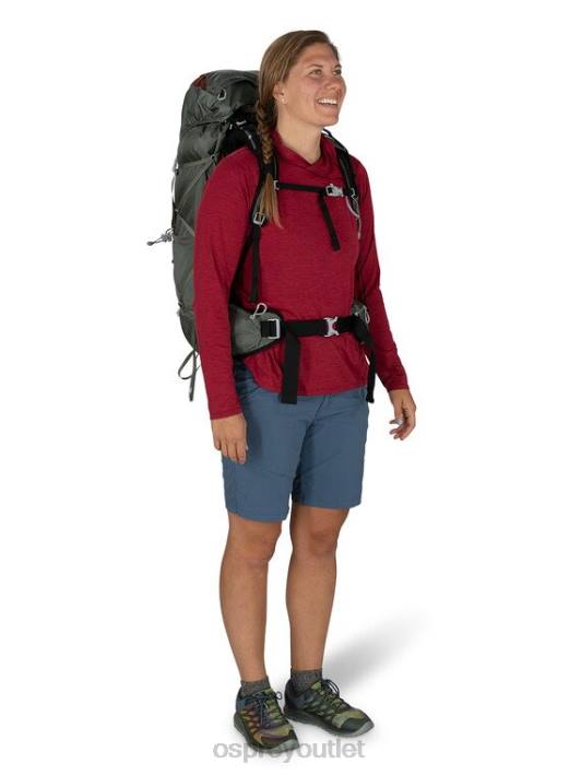 Osprey EJA 58 ULTRALIGHT BACKPACKING Backpack Women CLOUD GREY PTFP32