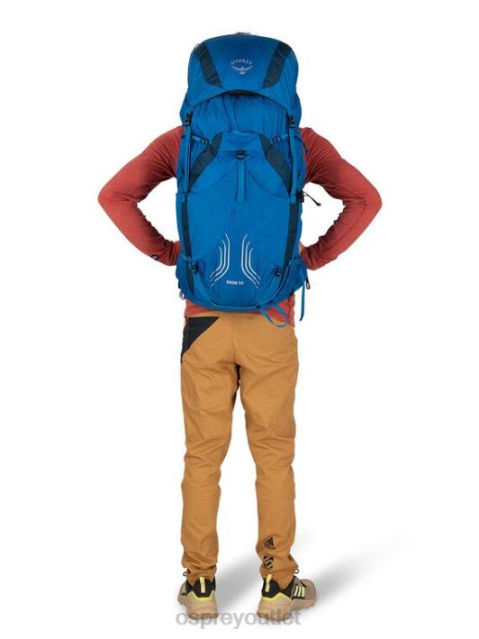 Osprey EXOS 58 ULTRALIGHT BACKPACKING Backpack Men TUNGSTEN GREY PTFP24