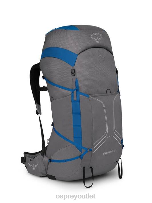 Osprey EXOS PRO 55 BACKPACKING Backpack Unisex DALE GREY AGAM BLUE PTFP26