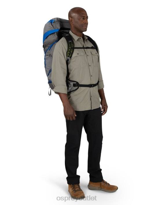 Osprey EXOS PRO 55 BACKPACKING Backpack Unisex DALE GREY AGAM BLUE PTFP26
