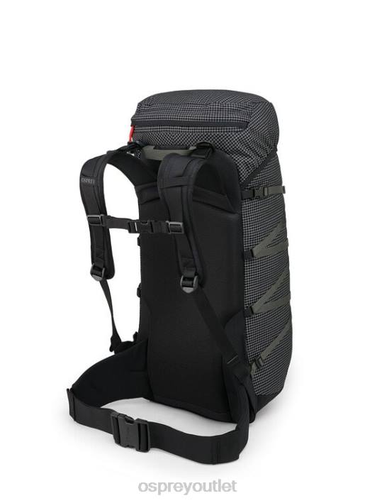 Osprey HERITAGE AETHER 30 NANOFLY LIFESTYLE Backpack Unisex BLACK WHITE GRID PTFP426