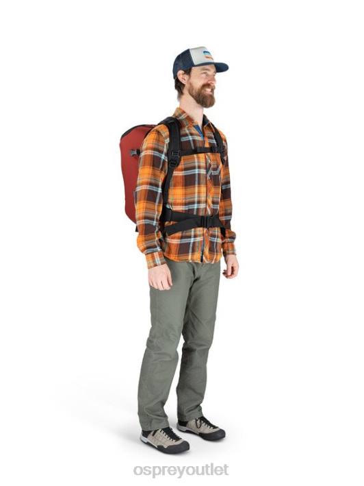 Osprey HERITAGE SCARAB 30 LIFESTYLE Backpack Unisex BAZAN RED PTFP422