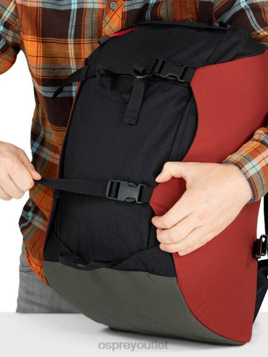 Osprey HERITAGE SCARAB NANOFLY LIMITED EDITION | LIFESTYLE Backpack Unisex BLACK WHITE GRID PTFP431