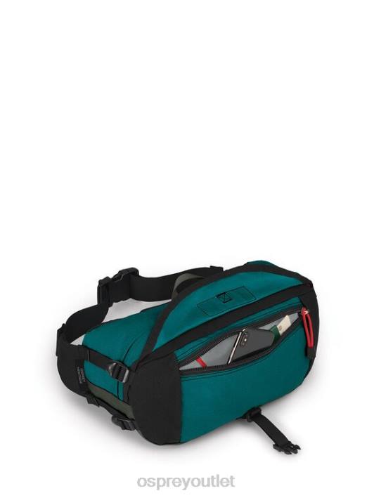 Osprey HERITAGE WAIST PACK 8 NANOFLY LIMITED EDITION | LIFESTYLE Backpack Unisex BLACK WHITE GRID PTFP429