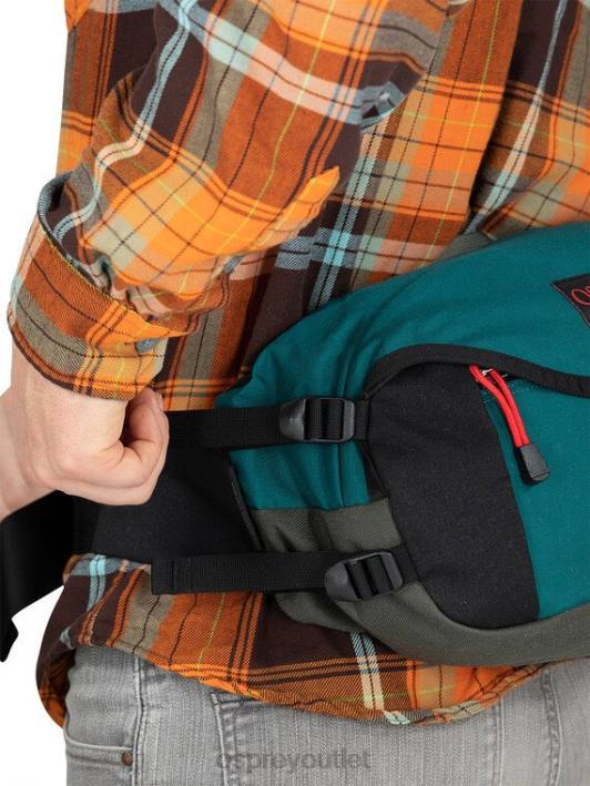 Osprey HERITAGE WAIST PACK 8 NANOFLY LIMITED EDITION | LIFESTYLE Backpack Unisex BLACK WHITE GRID PTFP429