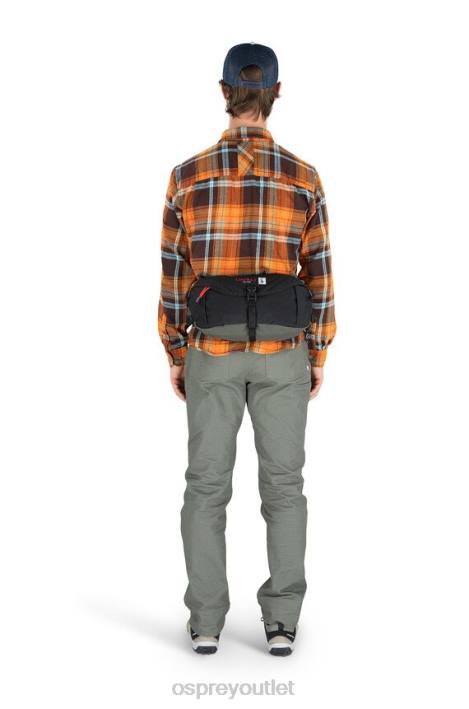 Osprey HERITAGE WAIST PACK 8 NANOFLY LIMITED EDITION | LIFESTYLE Backpack Unisex BLACK WHITE GRID PTFP429