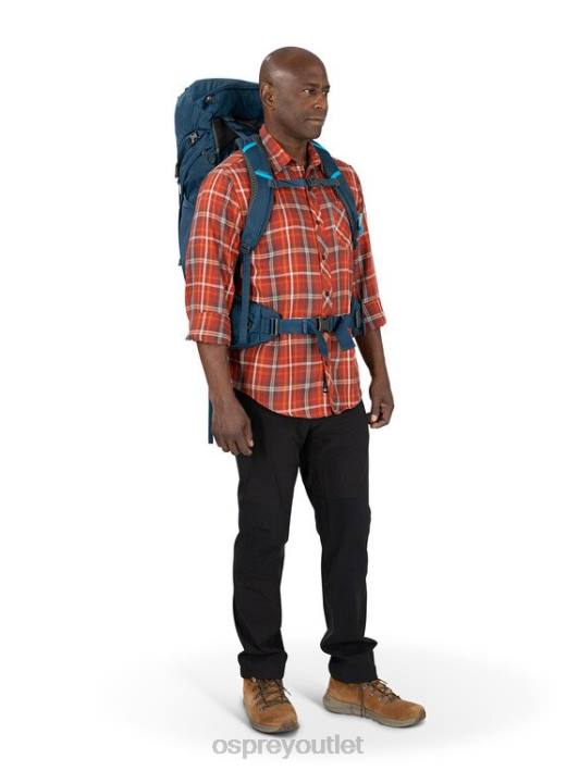 Osprey KESTREL 48 BACKPACKING Backpack Unisex ATLAS BLUE HEATHER PTFP52