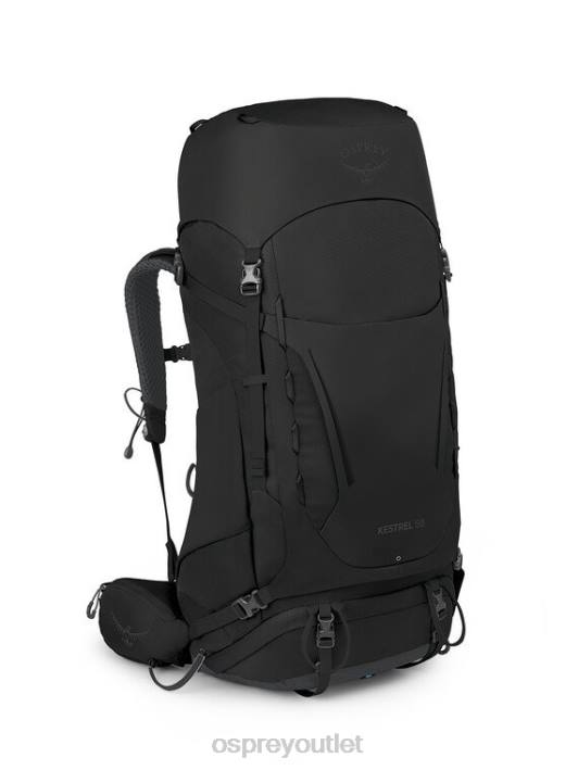 Osprey KESTREL 58 BACKPACKING Backpack Unisex BLACK PTFP55