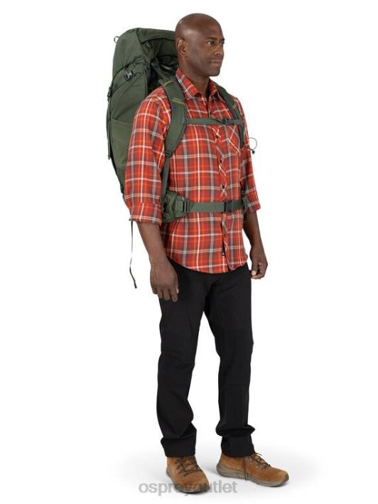 Osprey KESTREL 58 BACKPACKING Backpack Unisex BLACK PTFP55