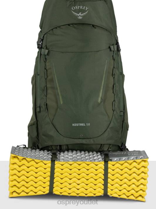 Osprey KESTREL 58 BACKPACKING Backpack Unisex BLACK PTFP55