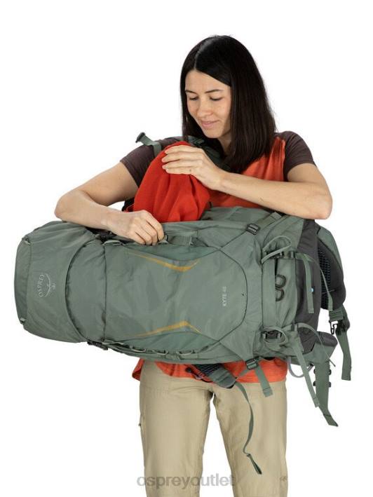 Osprey KYTE 48 BACKPACKING Backpack Unisex ROCKY BROOK GREEN PTFP60