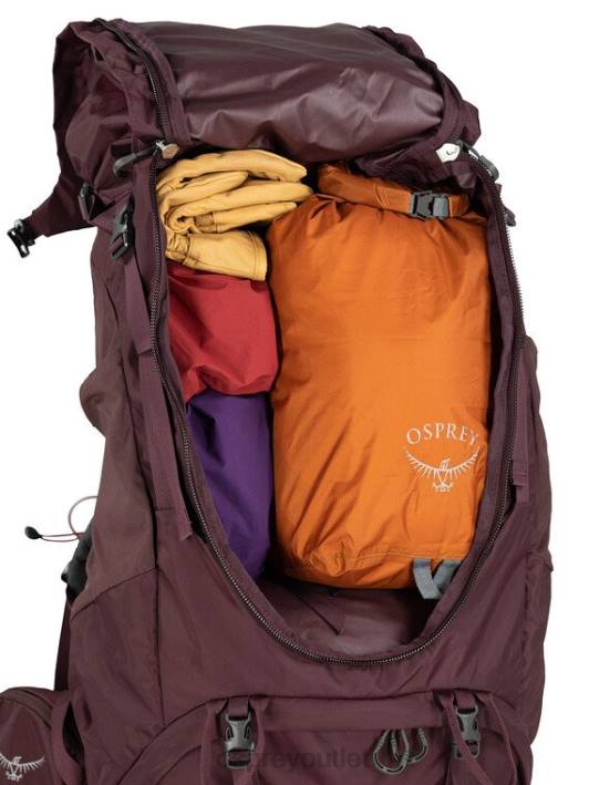 Osprey KYTE 58 BACKPACKING Backpack Unisex BLACK PTFP63