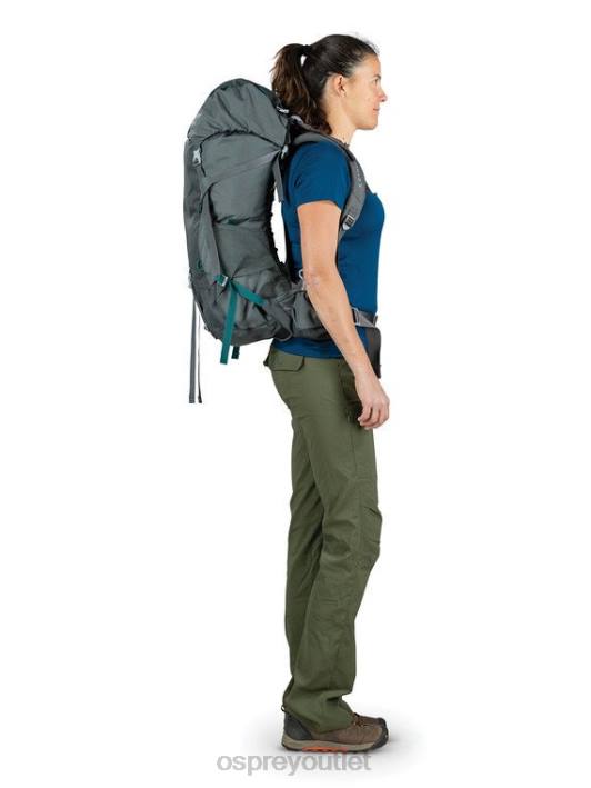 Osprey RENN 50 BACKPACKING Backpack Women CINDER GREY PTFP102