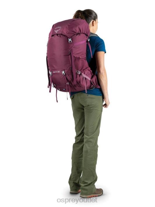 Osprey RENN 65 BACKPACKING Backpack Women CINDER GREY PTFP105