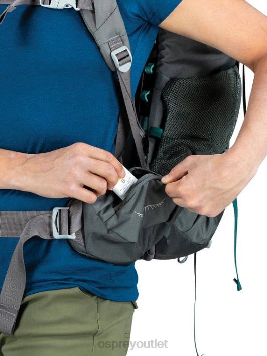 Osprey RENN 65 BACKPACKING Backpack Women CINDER GREY PTFP105