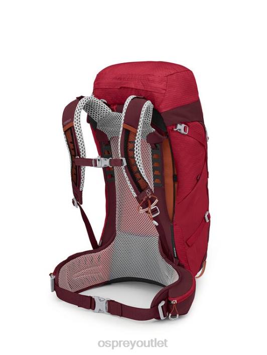 Osprey STRATOS 44 BACKPACKING Backpack Unisex POINSETTIA RED PTFP279