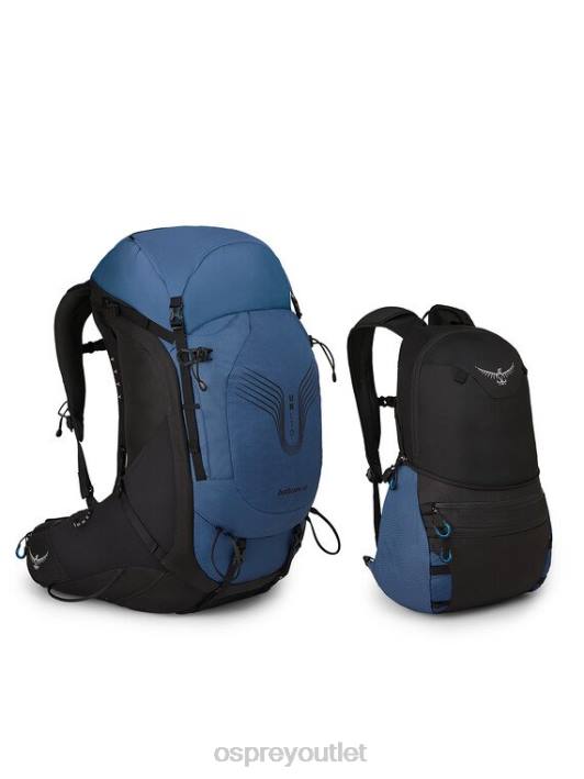 Osprey UNLTD AIRSCAPE 68 BACKPACKING Backpack Men MARINA BAY BLUE PTFP49