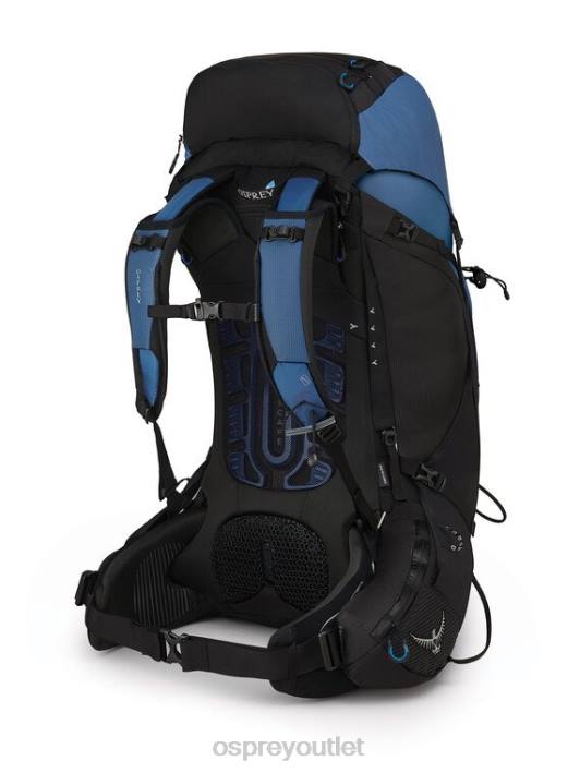 Osprey UNLTD AIRSCAPE 68 BACKPACKING Backpack Men MARINA BAY BLUE PTFP49