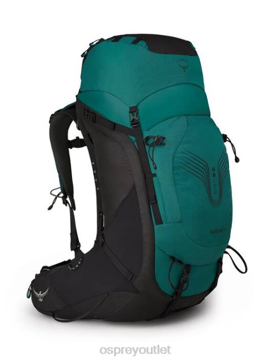 Osprey UNLTD AIRSCAPE 68 BACKPACKING Backpack Women HOSTAS GREEN PTFP51