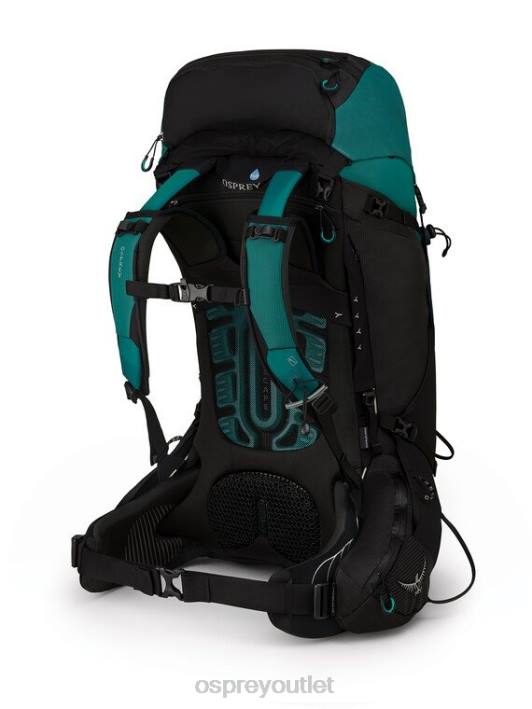 Osprey UNLTD AIRSCAPE 68 BACKPACKING Backpack Women HOSTAS GREEN PTFP51