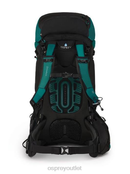 Osprey UNLTD AIRSCAPE 68 BACKPACKING Backpack Women HOSTAS GREEN PTFP51