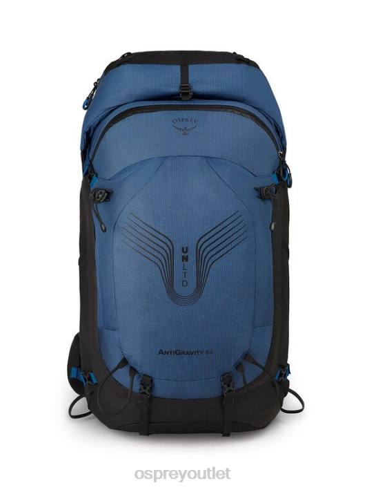 Osprey UNLTD ANTIGRAVITY 64 BACKPACKING Backpack Men MARINA BAY BLUE PTFP48