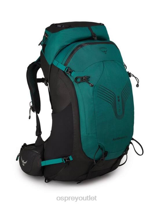 Osprey UNLTD ANTIGRAVITY 64 BACKPACKING Backpack Women HOSTAS GREEN PTFP50