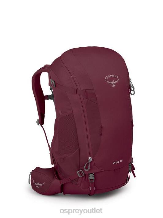 Osprey VIVA 45 BACKPACKING Backpack Women ANTIDOTE PURPLE PTFP44