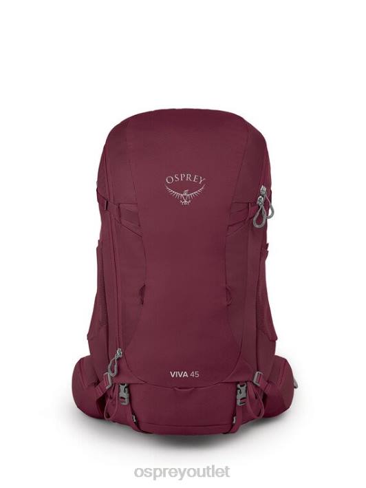 Osprey VIVA 45 BACKPACKING Backpack Women ANTIDOTE PURPLE PTFP44