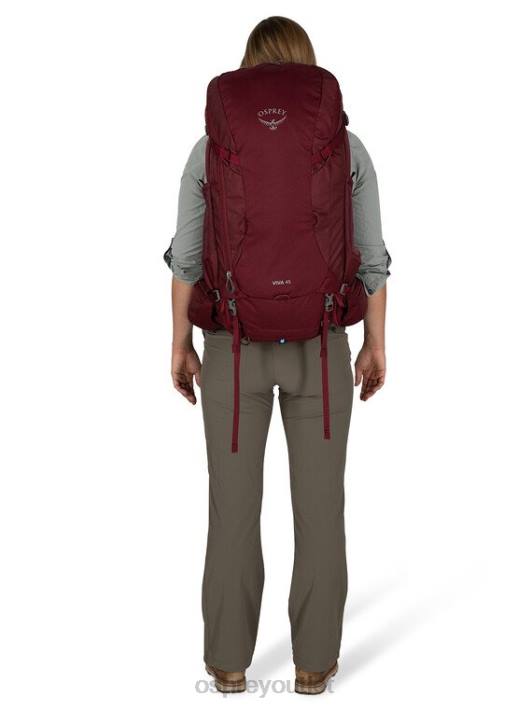 Osprey VIVA 45 BACKPACKING Backpack Women TUNNEL VISION GREY PTFP42