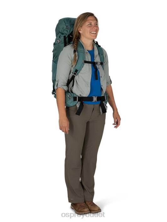 Osprey VIVA 65 BACKPACKING Backpack Women TUNNEL VISION GREY PTFP45