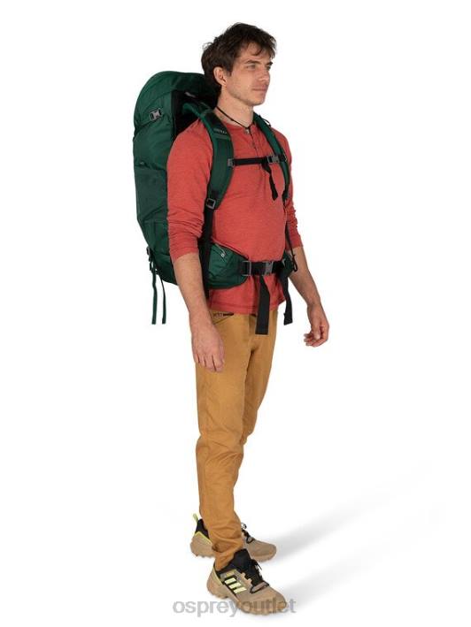 Osprey VOLT 45 BACKPACKING Backpack Men AXO GREEN PTFP37