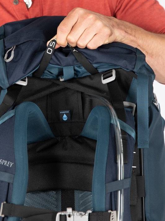 Osprey VOLT 65 BACKPACKING Backpack Men MAMBA BLACK PTFP39
