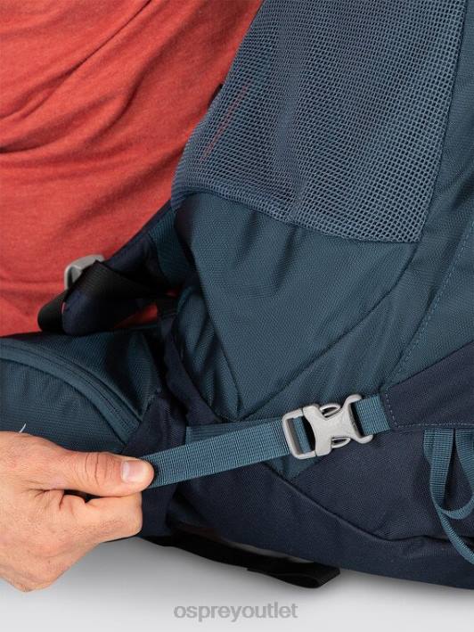 Osprey VOLT 65 BACKPACKING Backpack Men MUTED SPACE BLUE PTFP41