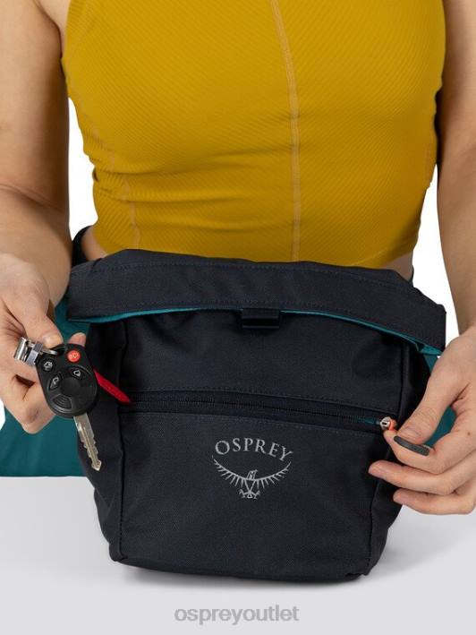 Osprey ZEALOT CHALK BUCKET BOULDERING Backpack Unisex ROCKY BROOK GREEN PTFP443