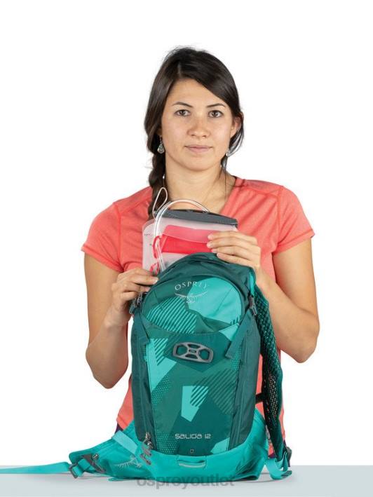 Osprey SALIDA 12 BIKING Backpack Unisex SPACE TRAVEL GREY PTFP153