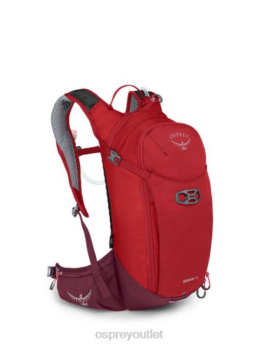 Osprey SISKIN 12 BIKING Backpack Unisex ULTIMATE RED PTFP149