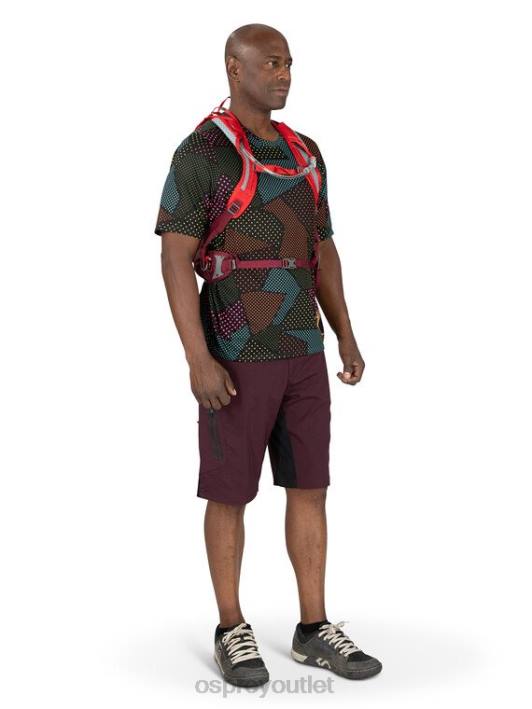 Osprey SISKIN 12 BIKING Backpack Unisex ULTIMATE RED PTFP149