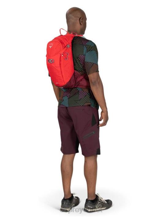 Osprey SISKIN 12 BIKING Backpack Unisex ULTIMATE RED PTFP149