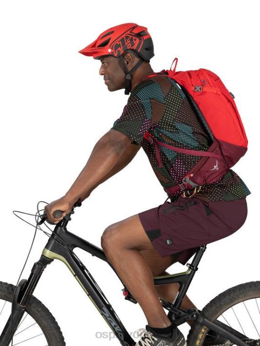 Osprey SISKIN 12 BIKING Backpack Unisex ULTIMATE RED PTFP149