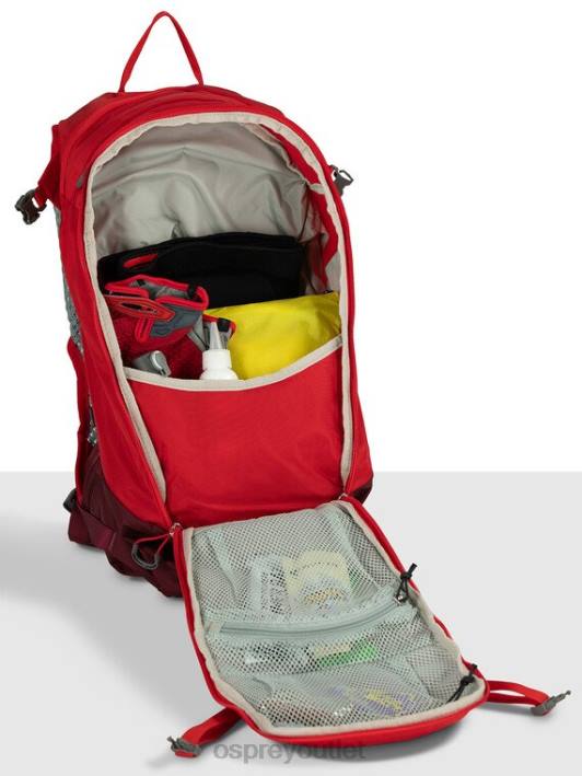 Osprey SISKIN 12 BIKING Backpack Unisex ULTIMATE RED PTFP149