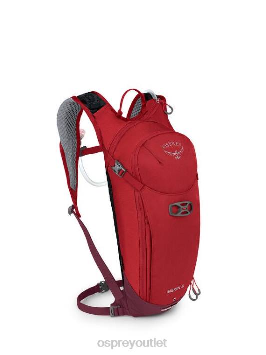 Osprey SISKIN 8 BIKING Backpack Unisex ULTIMATE RED PTFP146