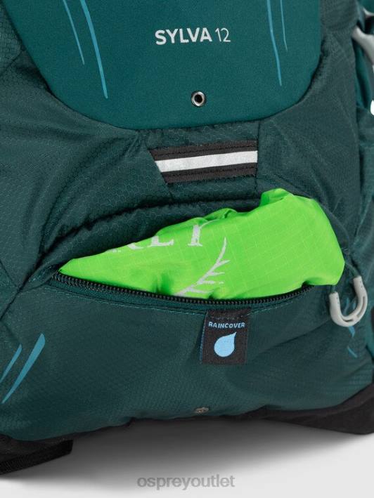 Osprey SYLVA 12 BIKING Backpack Unisex BAIKAL GREEN PTFP163