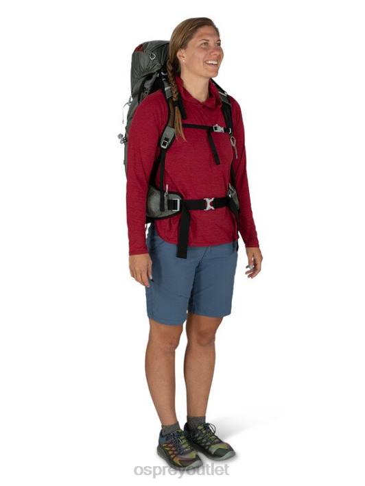 Osprey EJA 38 ULTRALIGHT BACKPACKING | DAY HIKING Backpack Women CLOUD GREY PTFP251