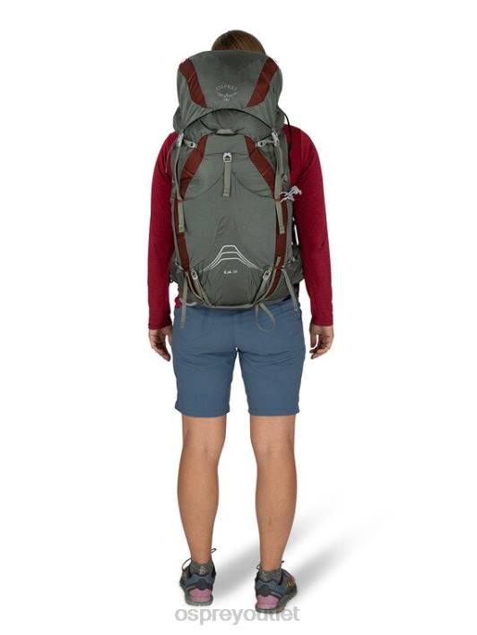 Osprey EJA 38 ULTRALIGHT BACKPACKING | DAY HIKING Backpack Women CLOUD GREY PTFP251